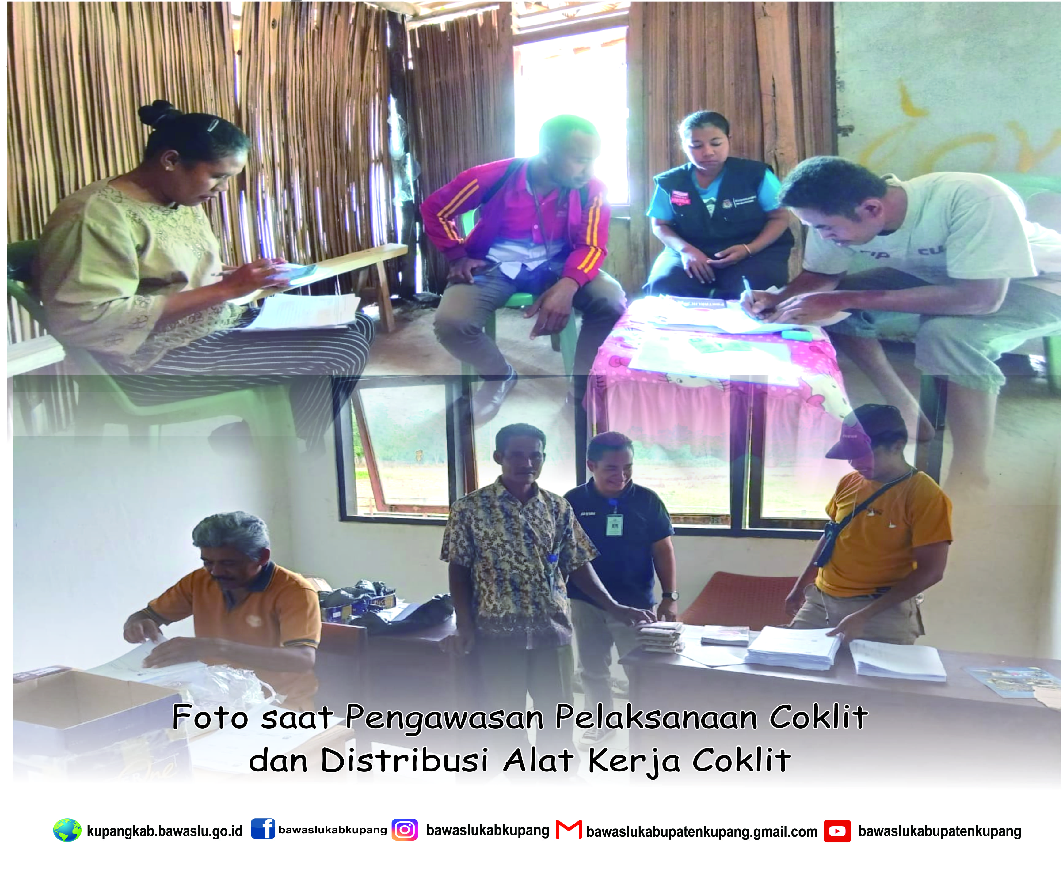 Dua hari pelaksanaan coklit, beberapa kecamatan di kabupaten Kupang belum melakukan coklit