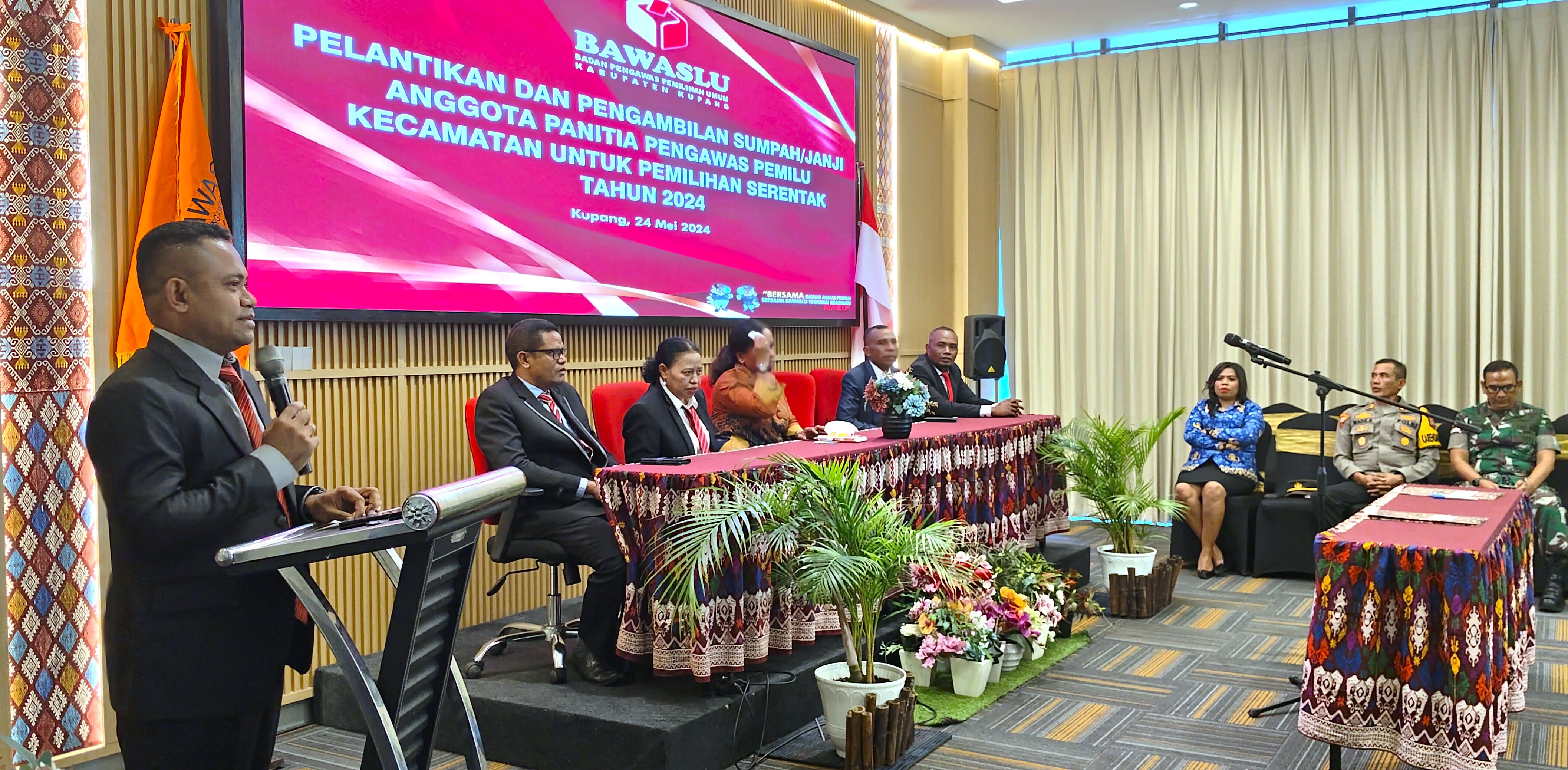 Marthoni ; Panwascam Harus Menjaga Soliditas, Integritas, Mentalitas dan Profesionalitas