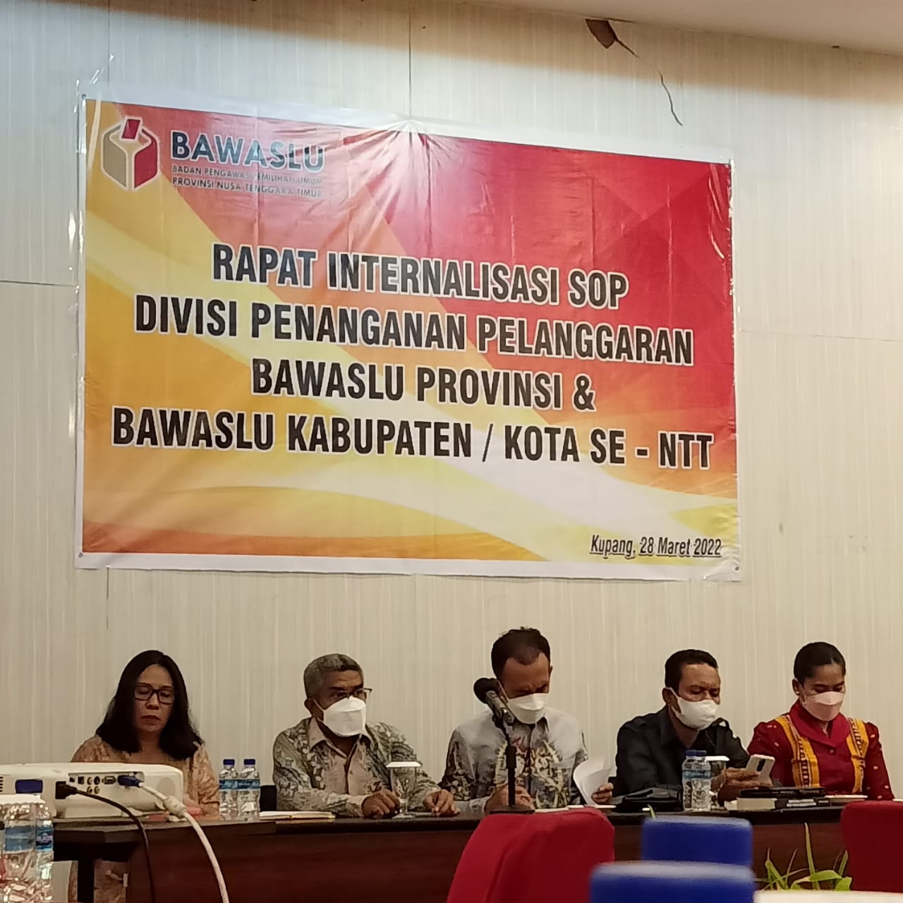 Noldi Tadu Hungu : SOP AP Menjadi Pedoman Teknis Pelaksaan Tusi Bawaslu