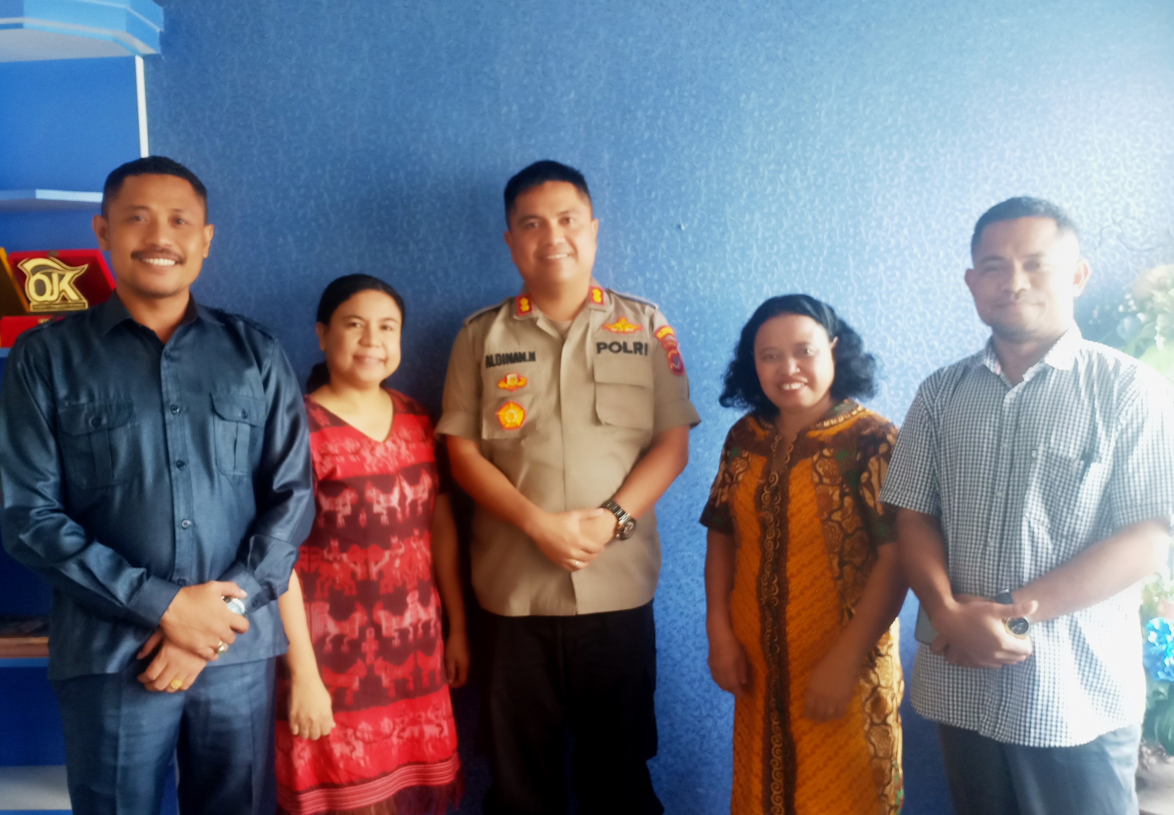 Bawaslu Kabupaten Kupang Jalin Sinergitas Lewat Kunjungan ke Kapolres