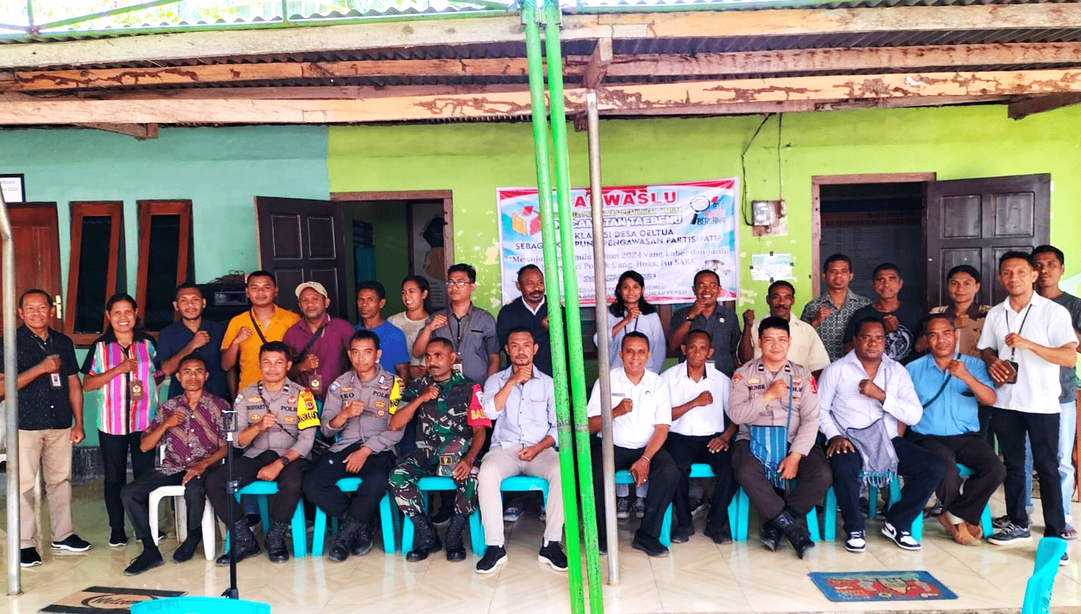 Deklarasi Kampung Pengawasan Partisipatif, Panwaslucam Taebenu; Perlu Peran Aktif Masyarakat Desa Oeltua