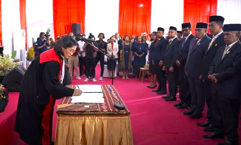 35 Anggota DPRD Kabupaten Kupang Periode 2024-2029 telah Dilantik