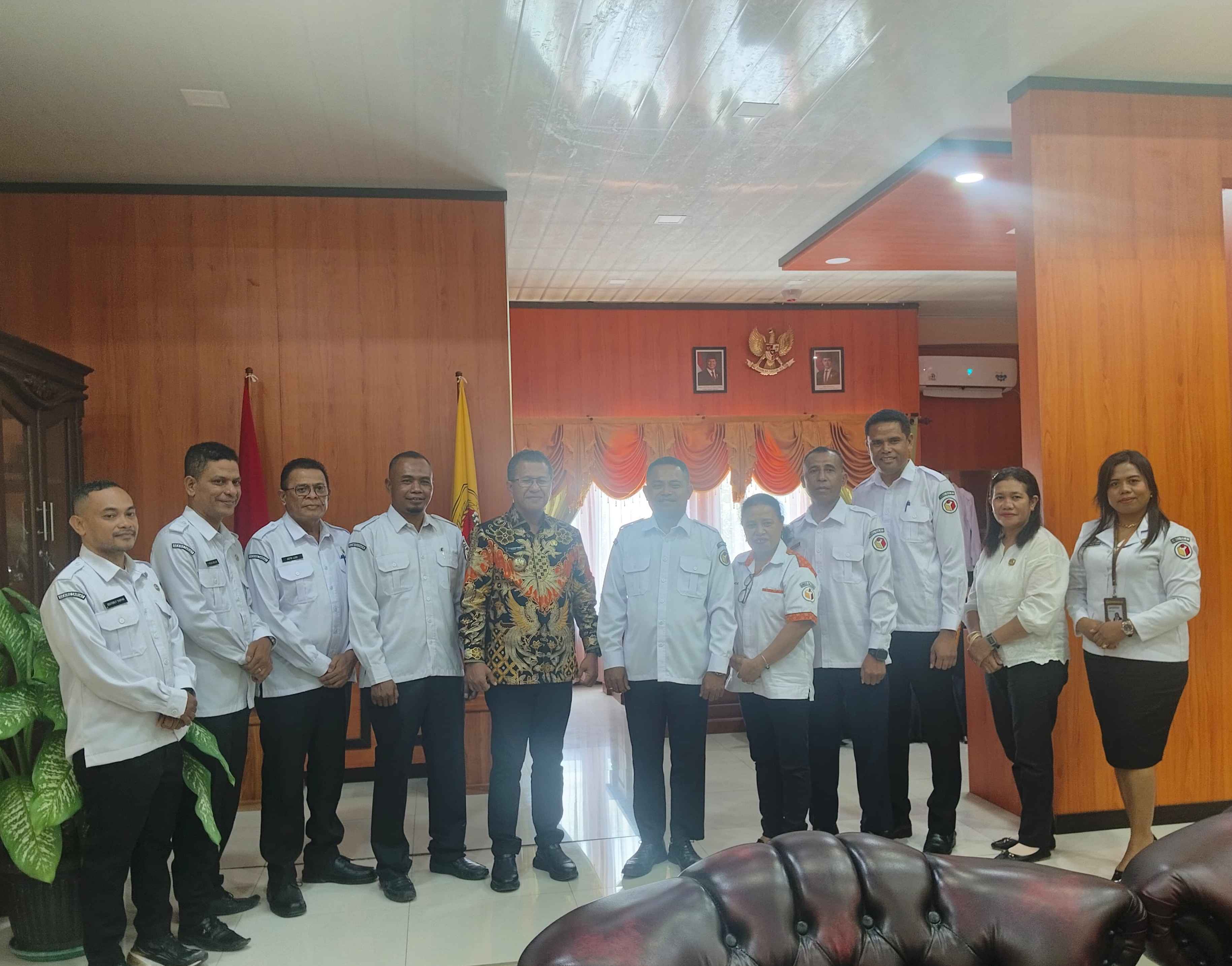 Bawaslu Kabupaten Kupang Silaturrahmi dengan Bupati Kupang