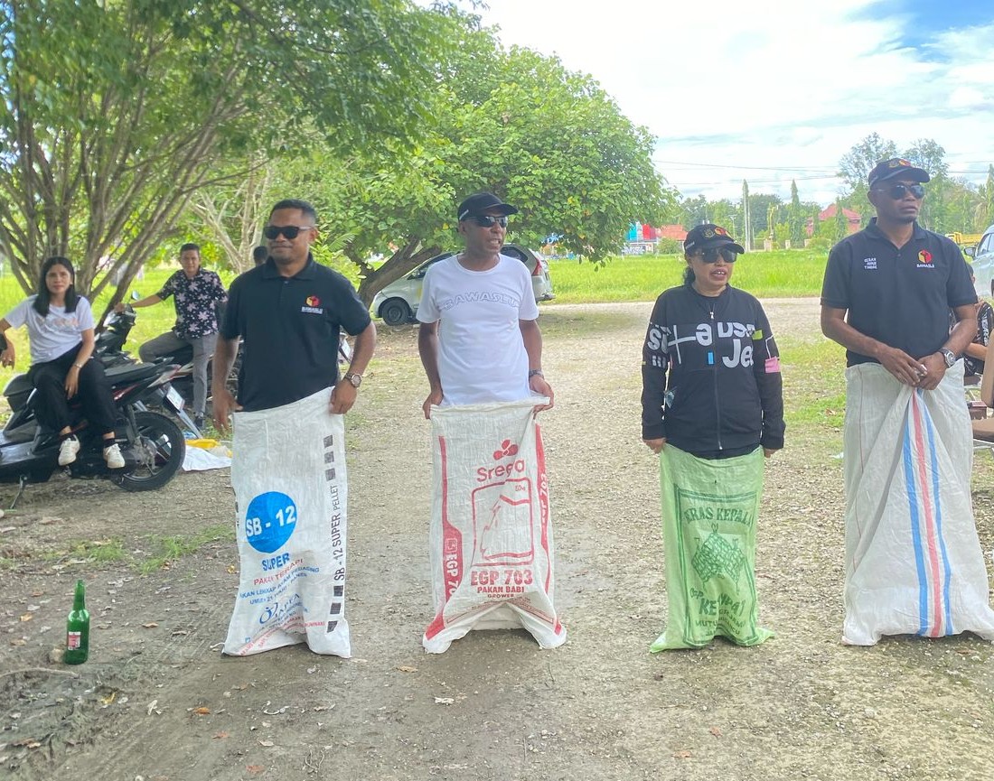 Bawaslu Kabupaten Kupang Meriahkan HUT Bawaslu RI ke-17 dengan Berbagai Lomba