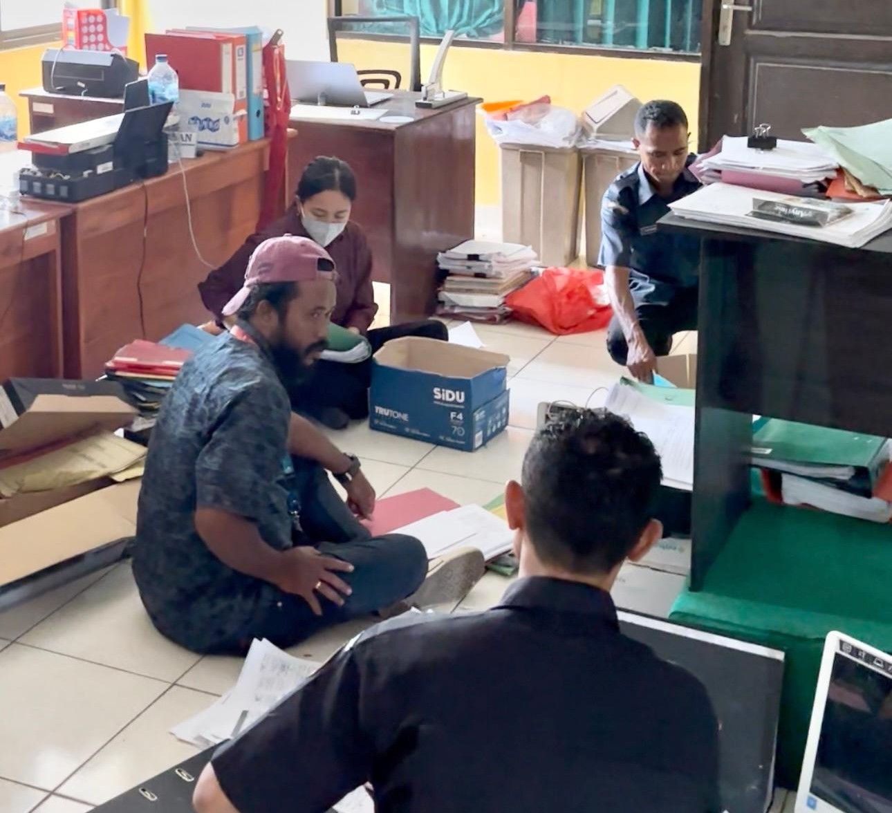Bawaslu Kabupaten Kupang Lakukan Penataan Arsip, Wujudkan Akuntabilitas dan Tertib Administrasi