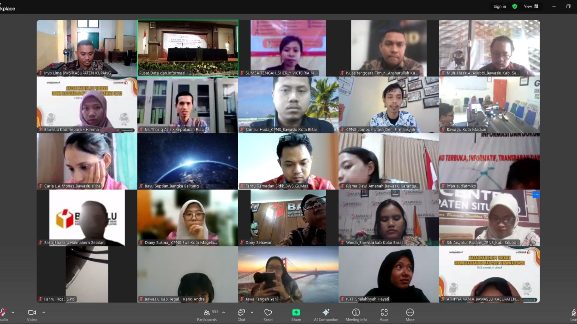 Bawaslu Gelar Kick Off Pelatihan Dasar CPNS 2025 dan Sosialisasi MOOC