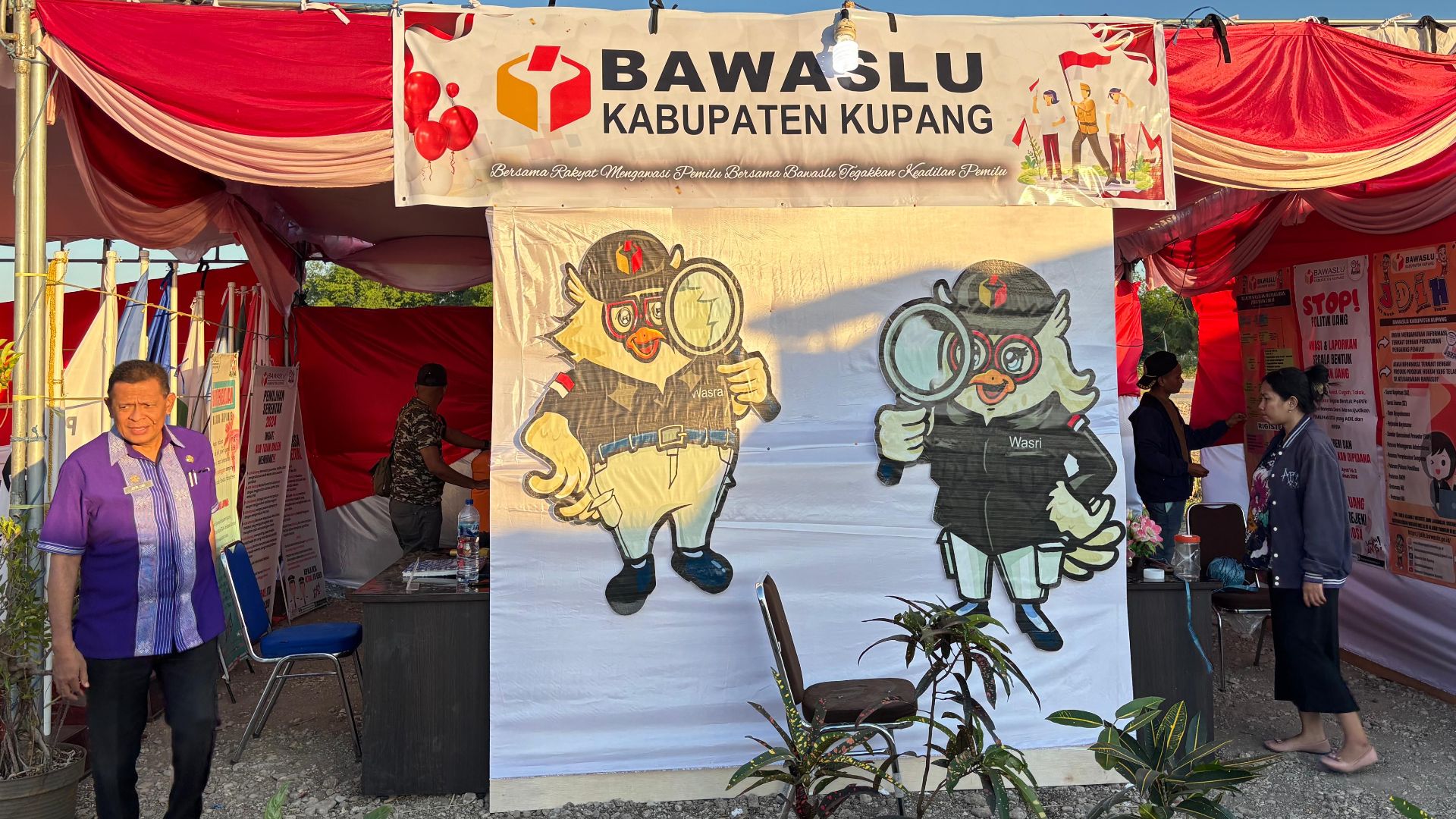 Bawaslu Kabupaten Kupang Ikut partisipasi dalam Expo HUT RI ke-80