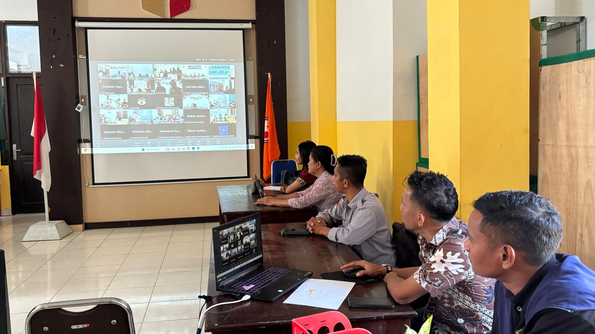 PPPK Bawaslu Kabupaten Kupang Antusias Ikuti Kick Off Orientasi 2025