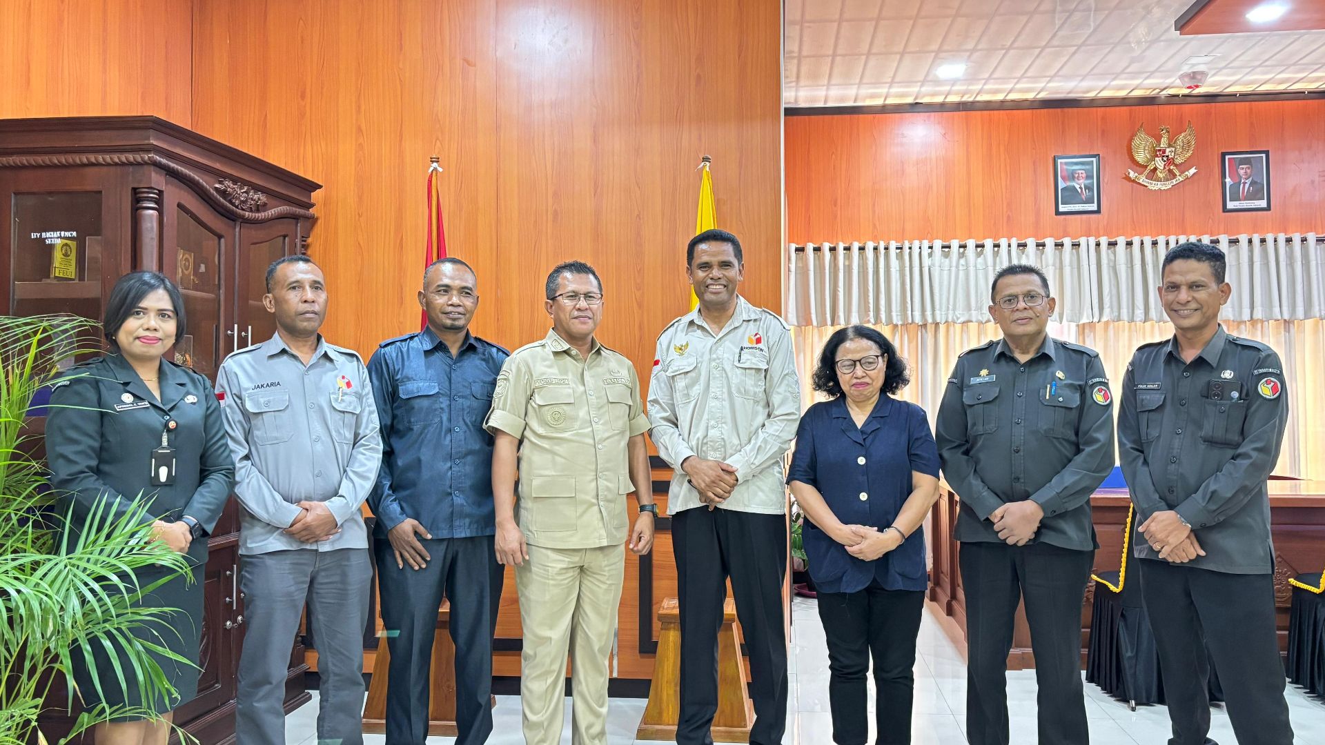Bawaslu Kab Kupang Koordinasi dengan Bupati Tindaklanjuti Pelanggaran Netralitas Dua ASN