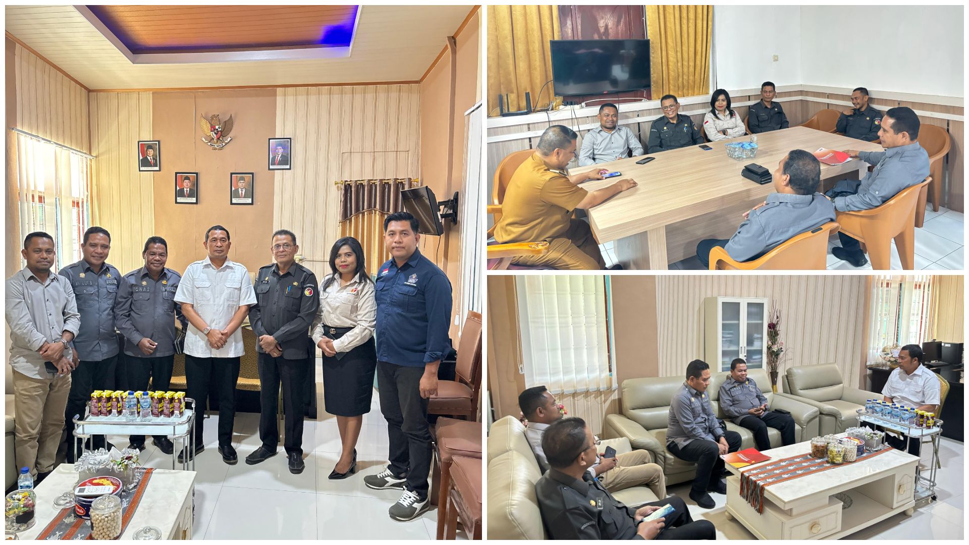 Kepala Sekretariat Bawaslu NTT Lakukan Supervisi ke Bawaslu Kab Kupang, Bahas Hibah Tanah dengan BPN dan BPKAD