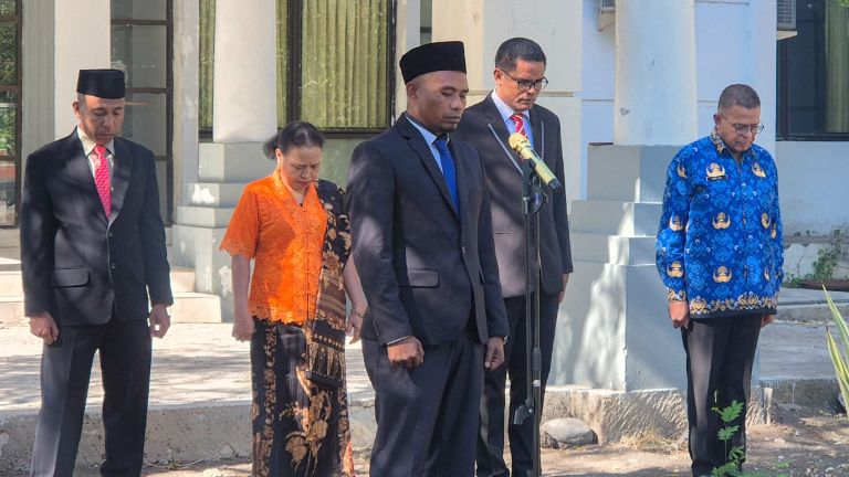 Bawaslu Kabupaten Kupang Laksanakan Upacara Hari Kesaktian Pancasila