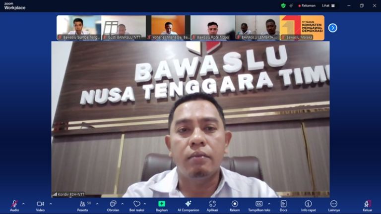 Bawaslu Kabupaten Kupang Ikuti Rapat Assessment Kehumasan 2025: Perkuat Peran Humas sebagai Wajah Lembaga
