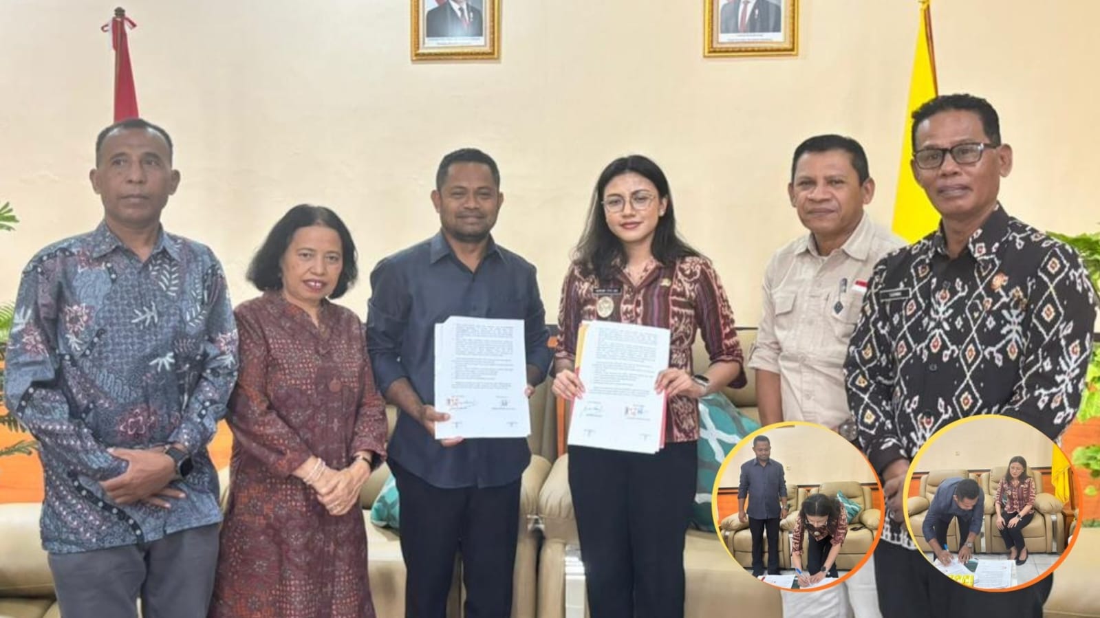 Bawaslu Kabupaten Kupang Teken MoU dengan Kwarcab Pramuka Kupang, Perkuat Pengawasan Partisipatif Generasi Muda