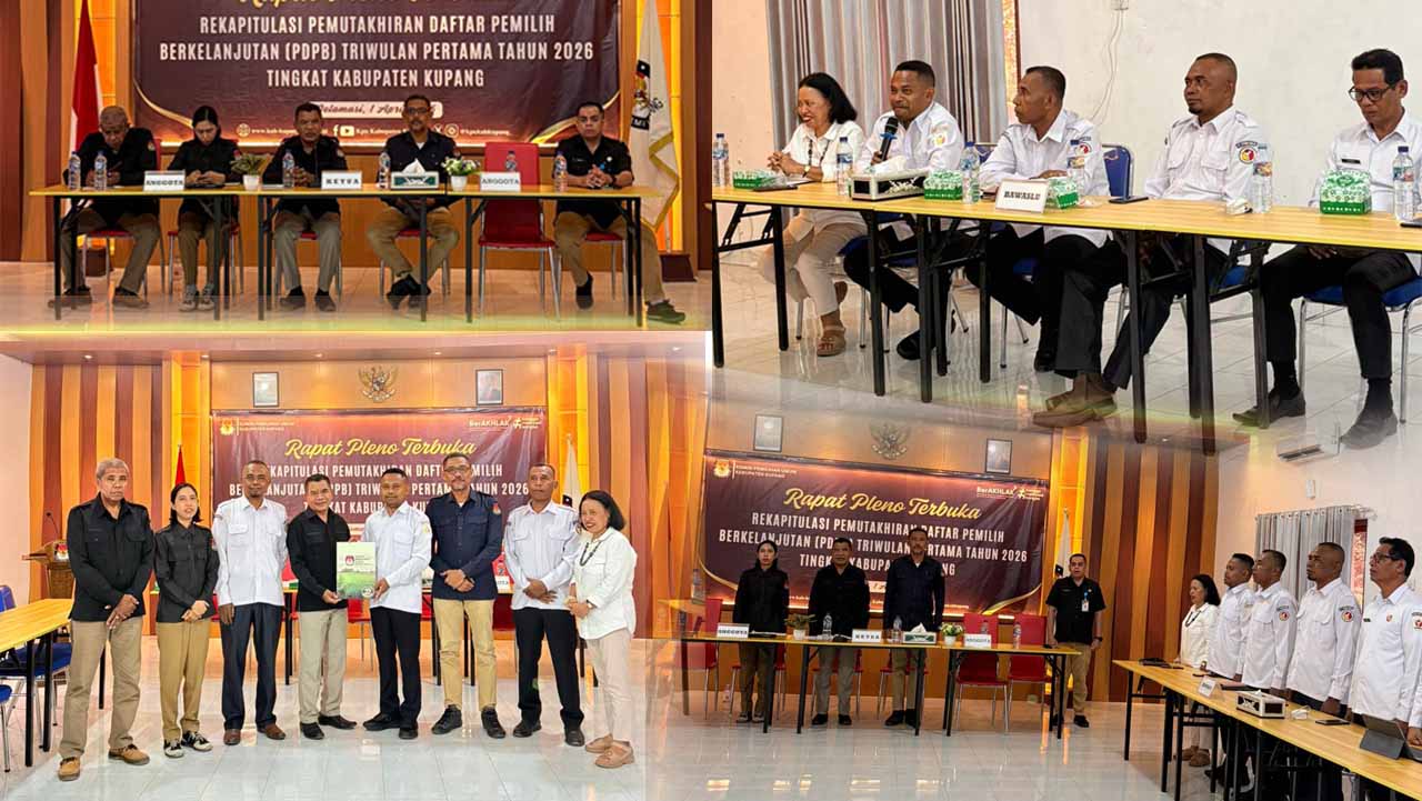 Bawaslu Kupang Ikuti Pleno PDPB, Tegaskan Pentingnya Data Pemilih yang Valid