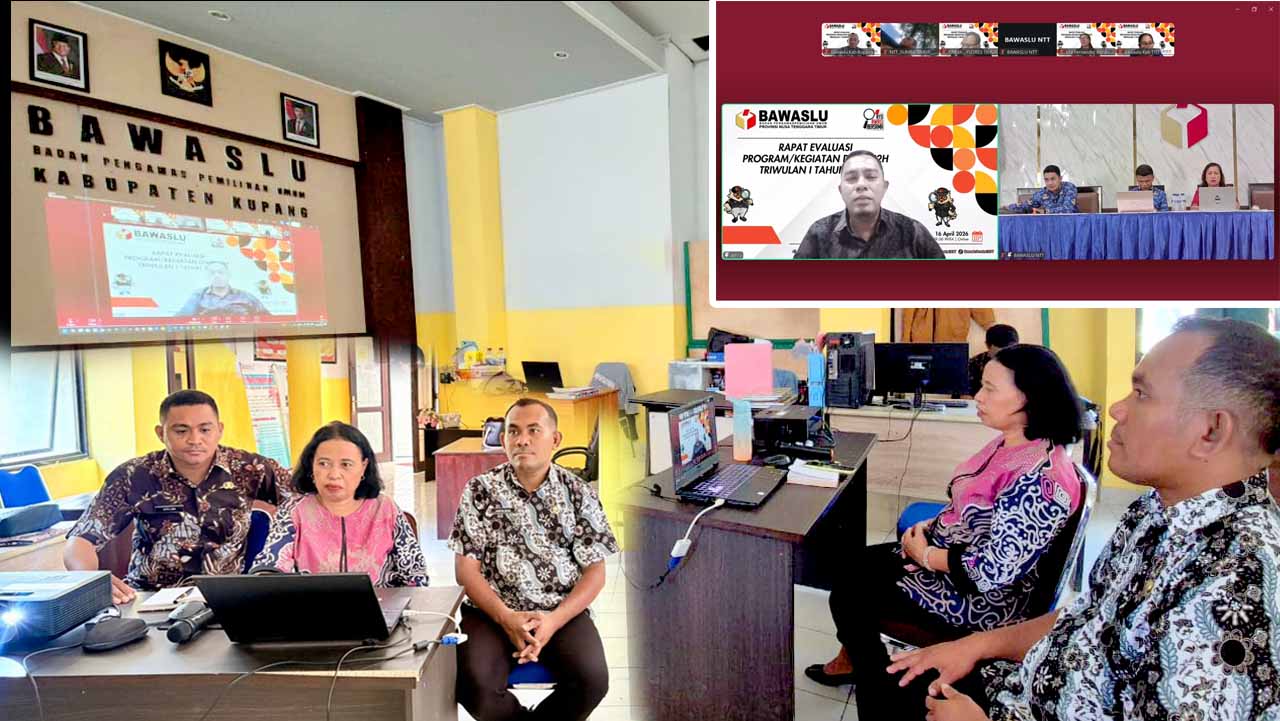 Bawaslu NTT Evaluasi Kinerja P2H Triwulan I, Soroti Pengawasan Data Pemilih Berkelanjutan