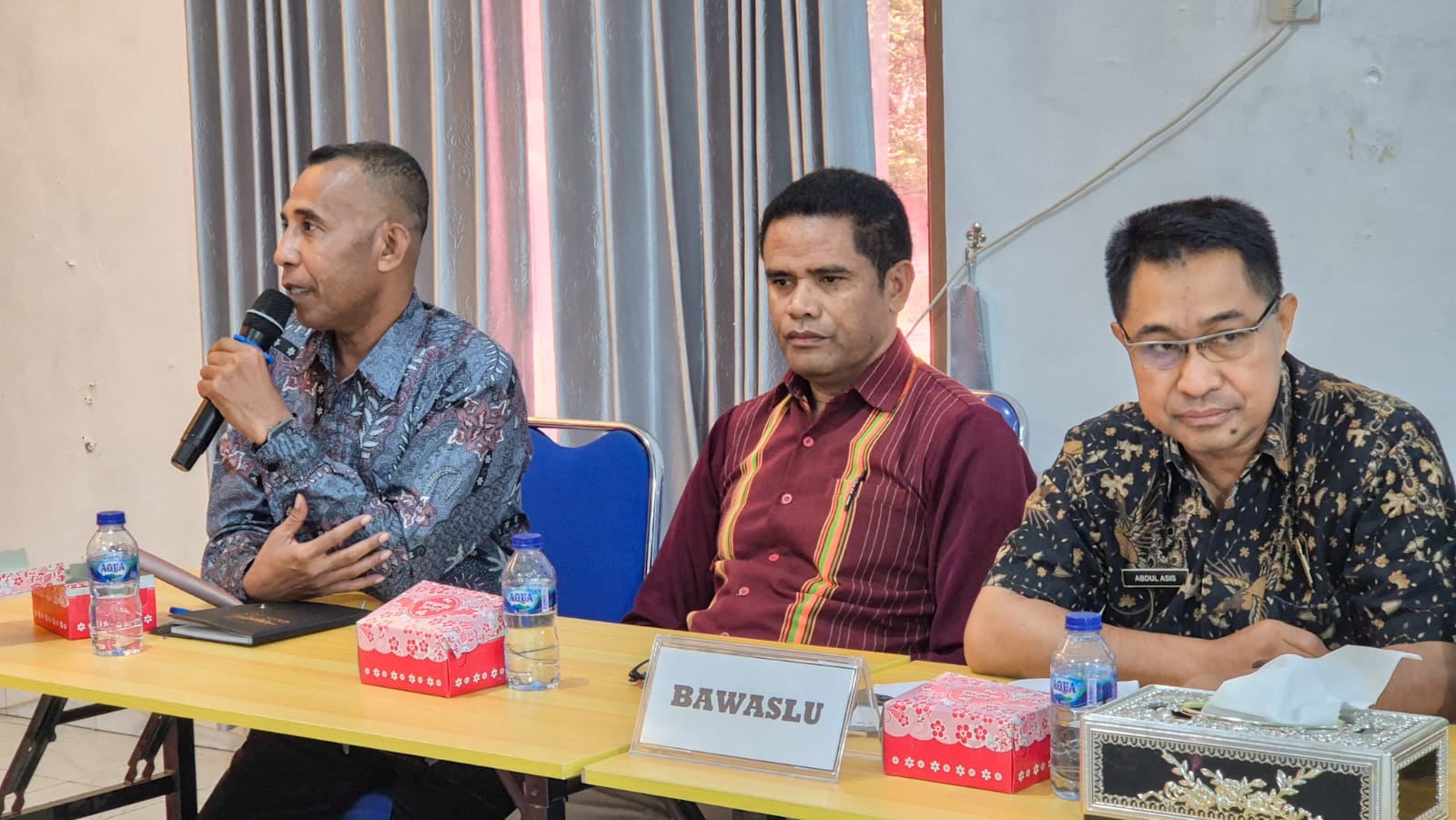 Bawaslu Kabupaten Kupang Hadiri Sosialisasi Pemutakhiran Data dan Dokumen Partai Politik Berkelanjutan
