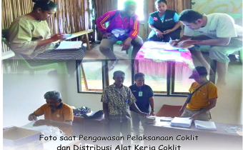 Dua hari pelaksanaan coklit, beberapa kecamatan di kabupaten Kupang belum melakukan coklit