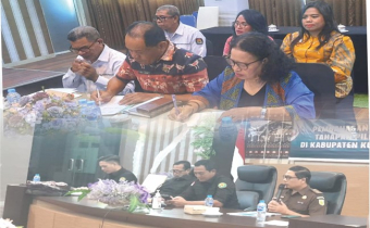 Bawaslu Hadiri Pembahasan Pemetaan AGHT di Kejari Kupang