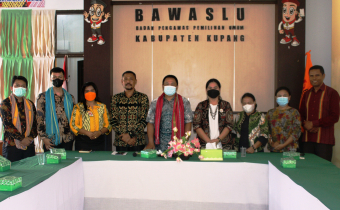TA Bawaslu RI Kunjungi Bawaslu Kabupaten Kupang. Ini yang dibahas !