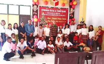 Syukuran Natal dan Tahun Baru Keluarga Besar Bawaslu Kabupaten Kupang