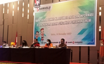 Bawaslu NTT Gelar Rakernis Klasifikasi Data dan Informasi 