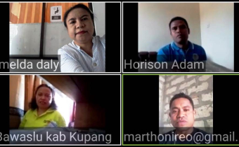 Rapat Pimpinan Bawaslu Kabupaten Kupang