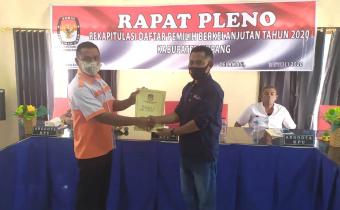 Pleno Pemutakhiran DPB Kabupaten Kupang Bulan Juni, Bawaslu : Perlu Melibatkan Stakeholder Yang Lain. 