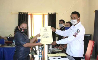 Bawaslu Kabupaten Kupang Hadiri Rapat Pleno Pemutakhiran DPB Periode Juli 2020