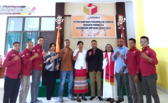 PAW Panwaslu Kecamatan Resmi dilantik