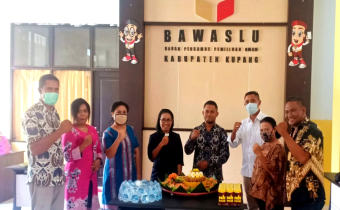 Bawaslu Kabupaten Kupang Gelar Doa Bersama, Perayaan Dirgahayu Ke-12 Bawaslu RI