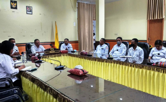Pasca Penetapan Jadwal Pemilu dan Pilkada, Bawaslu Kabupaten Kupang Melakukan Pertemuan Dengan Bupati Kupang