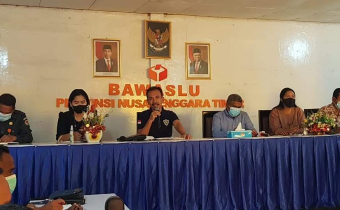 Samakan Persepsi, Bawaslu Provinsi NTT Gelar Rakernis  Penyusunan Kajian Hukum