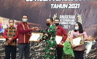 Bawaslu Kabupaten Kupang Terpilih Sebagai Badan Publik Kategori Menuju Informatif