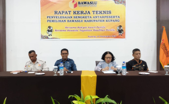 Siap Hadapi Kampanye Bawaslu Gelar Rakernis Sengketa Antar Peserta Pemilihan