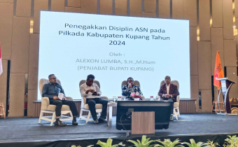 Penjabat Bupati Kupang Minta ASN dan Kepala Desa Netral dalam Pilkada Kab Kupang 