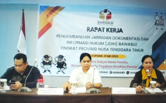 Penataan JDIH Jadi Indikator Kinerja, Magdalena Yuanita Wake Tekankan Komitmen Bawaslu NTT