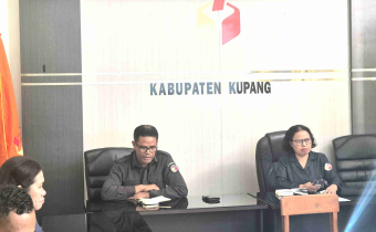 Kolaboratif dan Informatif, Bawaslu Kupang Susun Ulang Struktur Kehumasan