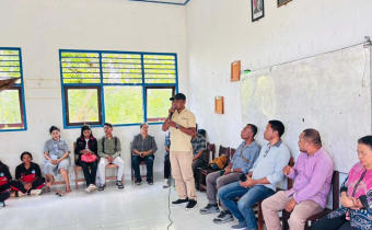 Bawaslu Kabupaten Kupang Ajak Pemilih Pemula SMA Negeri 2 Kupang Tengah Belajar Pengawasan Pemilu