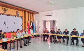 Bawaslu Kabupaten Kupang Hadiri Rapat Koordinasi Perubahan SK Penetapan Hasil Pemilu DPRD 2024