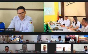 Berbagi Praktik Lapangan, Bawaslu Kabupaten Kupang Tekankan Peran Aktif Petugas dalam Penerimaan Laporan Pelanggaran