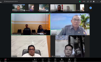 Lewat forum virtual, Bawaslu Kupang Konsolidasikan Pengawasan  dan Literasi Demokrasi