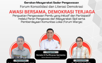 GEMAS #1 Bawaslu Kupang: Dorong Masyarakat Jadi Pengawas Aktif Demokrasi