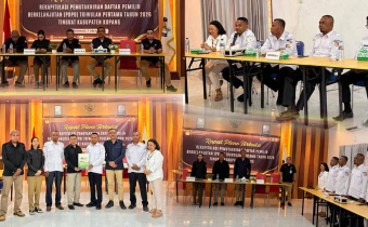 Bawaslu Kupang Ikuti Pleno PDPB, Tegaskan Pentingnya Data Pemilih yang Valid