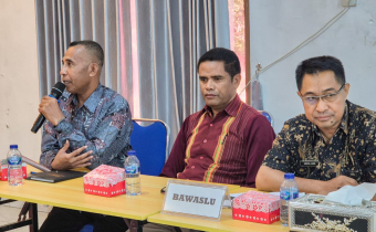 Bawaslu Kabupaten Kupang Hadiri Sosialisasi Pemutakhiran Data dan Dokumen Partai Politik Berkelanjutan