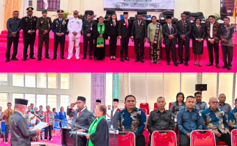 Bawaslu Kabupaten Kupang Hadiri Rapat Paripurna Pengucapan Sumpah/Janji PAW Anggota DPRD Kabupaten Kupang