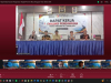 Tangkapan Layar Ketua Bawaslu Provinsi Nusa Tenggara Timur (NTT), Nonato Da Purificacao Sarmento, S.Si., saat menyampaiakn arahan pada Rapat Kerja Evaluasi Pengawasan Tingkat Provinsi Nusa Tenggara Timur Tahun 2026